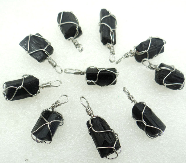 PENDENTIF TOURMALINE BRUTE