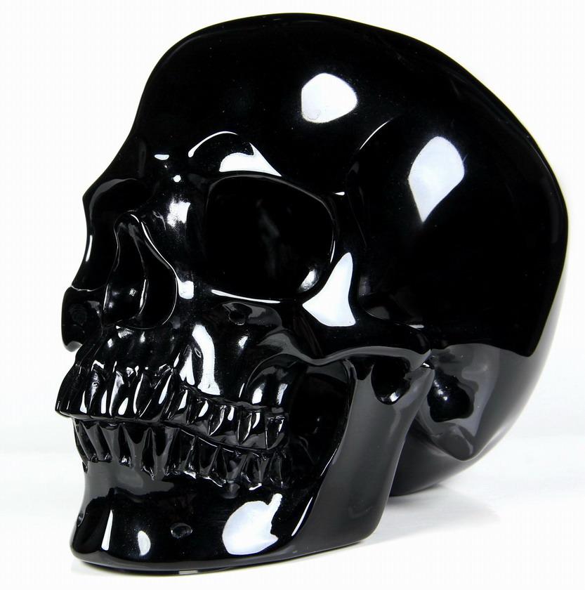 Stone skull