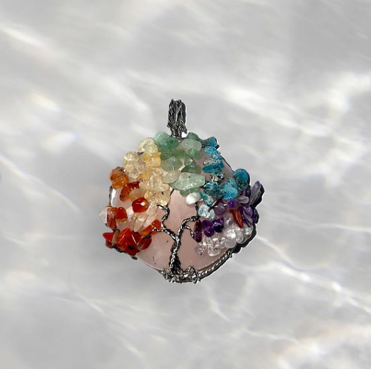 PENDENTIF ARBRE DE VIE - CHAKRAS